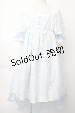 画像: Angelic Pretty / Lacy Heart Gardenワンピース  サックス S-25-11-28-055-AP-OP-AS-ZS