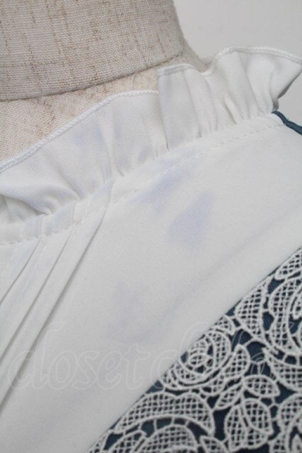 画像5: Amavel / Secret Rose Gardenワンピース  ブルー S-25-11-28-057-CA-OP-AS-ZS (5)