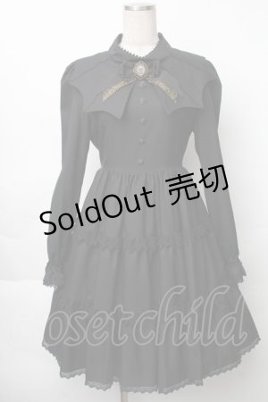 画像: ALICE and the PIRATES / Vampire Dollワンピース  黒 S-25-11-28-060-PA-OP-AS-ZS