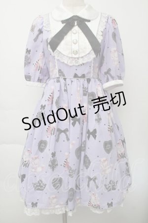 画像: Angelic Pretty / Mademoiselle de Parisワンピース  ラベンダー S-25-11-28-1044-AP-OP-AS-ZS