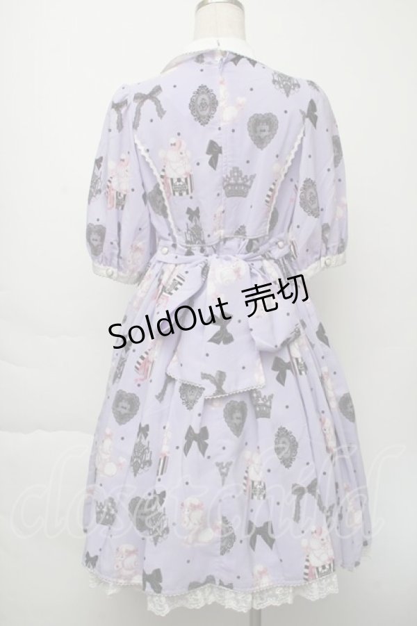 画像2: Angelic Pretty / Mademoiselle de Parisワンピース  ラベンダー S-25-11-28-1044-AP-OP-AS-ZS (2)