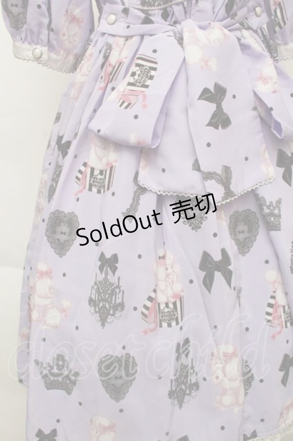 画像3: Angelic Pretty / Mademoiselle de Parisワンピース  ラベンダー S-25-11-28-1044-AP-OP-AS-ZS (3)