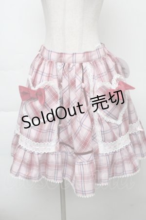 画像: BABY,THE STARS SHINE BRIGHT / Mary Stuartタータンチェックスカート  ピンク S-25-11-28-1057-BA-SK-AS-ZS