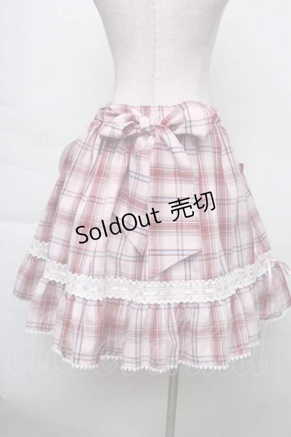 画像2: BABY,THE STARS SHINE BRIGHT / Mary Stuartタータンチェックスカート  ピンク S-25-11-28-1057-BA-SK-AS-ZS (2)