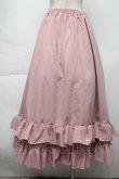 画像2: FLC / 皆方由衣コラボ/ティアードスカート  ピンク S-25-11-28-1058-LO-SK-AS-ZS (2)
