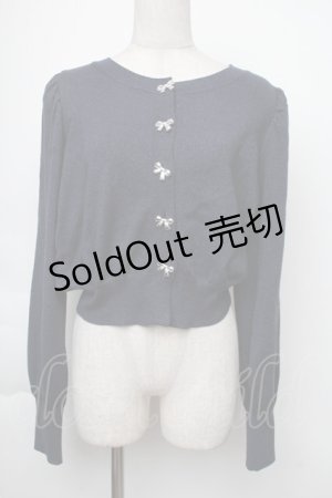 画像: LOLITA / カーディガン  紺 S-25-11-28-1022-LO-TO-AS-ZS