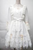 画像1: Angelic Pretty / Lady Lilianaワンピース  白 S-25-11-28-1025-AP-OP-AS-ZS (1)