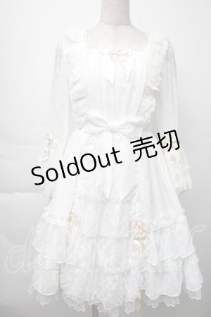 画像: Angelic Pretty / Lady Lilianaワンピース  白 S-25-11-28-1025-AP-OP-AS-ZS