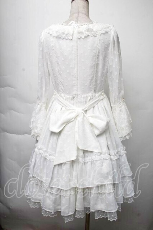 画像2: Angelic Pretty / Lady Lilianaワンピース  白 S-25-11-28-1025-AP-OP-AS-ZS (2)