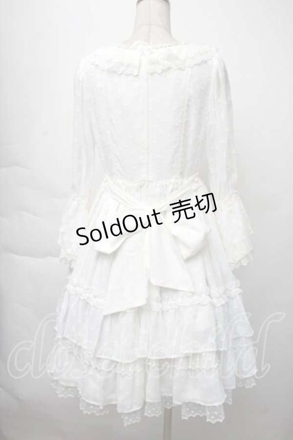 画像2: Angelic Pretty / Lady Lilianaワンピース  白 S-25-11-28-1025-AP-OP-AS-ZS (2)