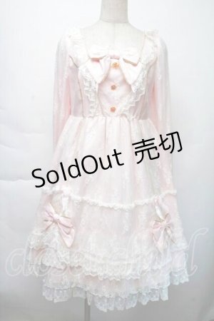 画像: Angelic Pretty / Romantic Poemワンピース  ピンク S-25-11-28-1032-AP-OP-AS-ZS