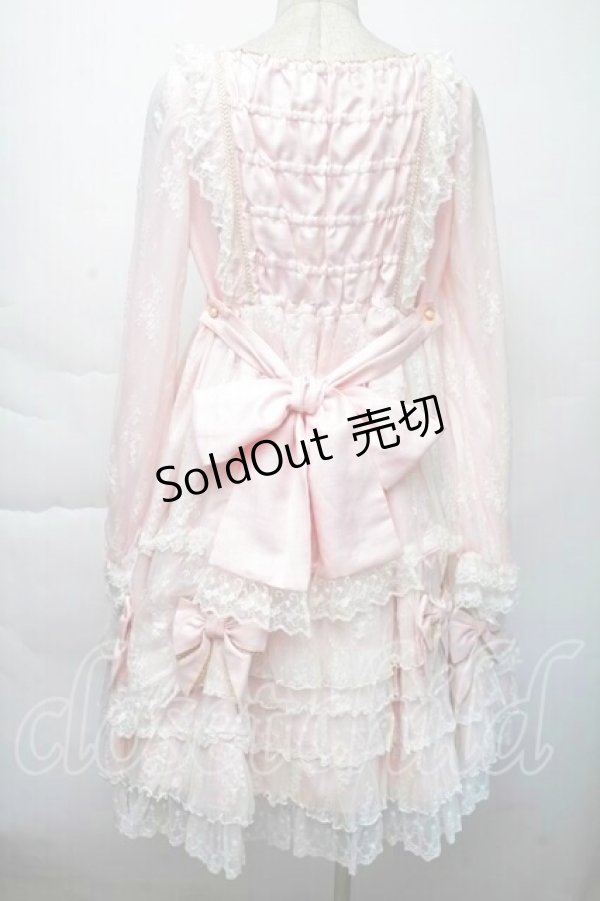画像2: Angelic Pretty / Romantic Poemワンピース  ピンク S-25-11-28-1032-AP-OP-AS-ZS (2)