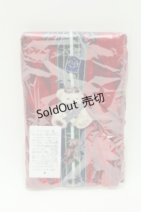 画像1: Angelic Pretty / British Bearタイツ  ワイン S-25-11-28-002-AP-ZA-AS-ZS (1)