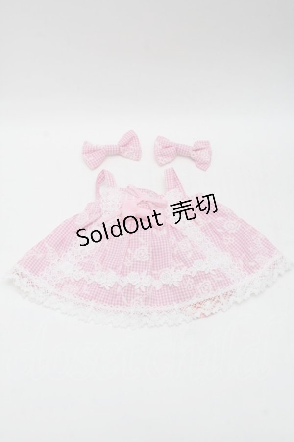 画像1: BABY,THE STARS SHINE BRIGHT / ミラベル〜Rosy Memory〜くみゃちゃんジャンパースカート  ピンク S-25-11-28-012-BA-AC-AS-ZS (1)