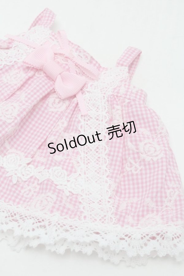 画像3: BABY,THE STARS SHINE BRIGHT / ミラベル〜Rosy Memory〜くみゃちゃんジャンパースカート  ピンク S-25-11-28-012-BA-AC-AS-ZS (3)