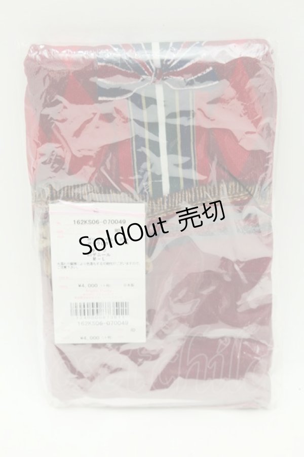 画像2: Angelic Pretty / British Bearタイツ  ワイン S-25-11-28-002-AP-ZA-AS-ZS (2)