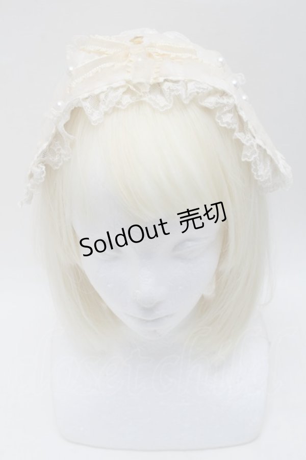 画像2: Angelic Pretty / 賛美の星々と祈りの天使達ヘッドドレス  オフ S-25-11-28-016-AP-AC-AS-ZS (2)