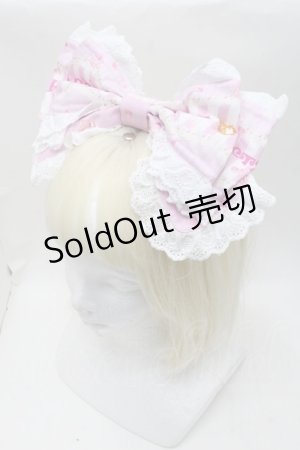 画像: BABY,THE STARS SHINE BRIGHT / Sweetheart Parfaiteria柄カチューシャ  ピンク S-25-11-28-024-BA-JA-AS-ZS