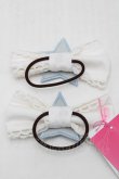 画像2: Angelic Pretty / Star Showerヘアポニーセット  白 S-25-11-28-004-AP-AC-AS-ZS (2)