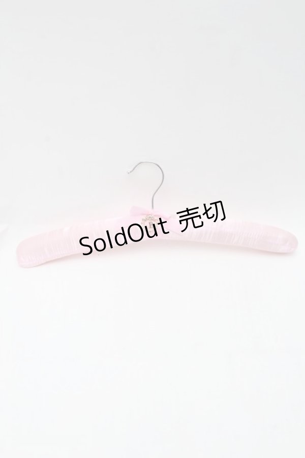 画像1: BABY,THE STARS SHINE BRIGHT / サテンハンガー  ピンク S-25-11-28-034-BA-ZA-AS-ZS (1)
