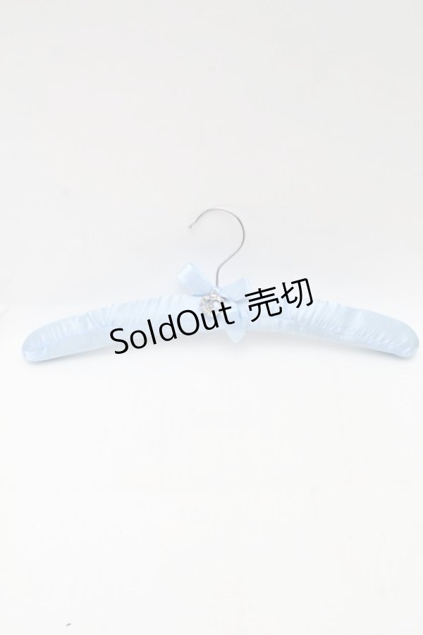 画像1: BABY,THE STARS SHINE BRIGHT / サテンハンガー  サックス S-25-11-28-036-BA-ZA-AS-ZS (1)