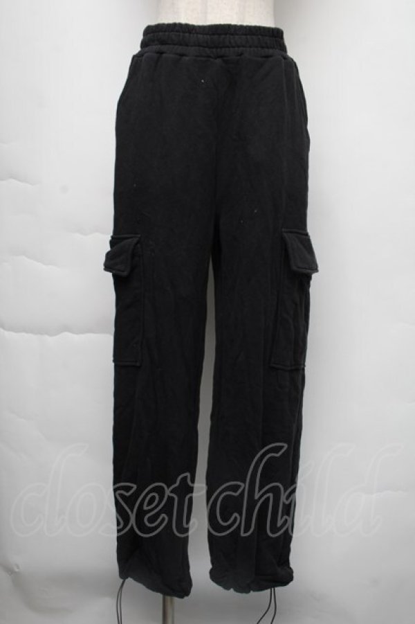 画像1: GOTH / スウェットパンツ  黒 S-25-11-30-059-GO-PA-HR-ZS (1)