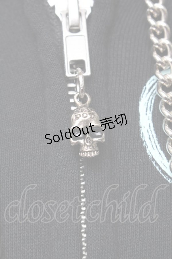 画像3: SEX POT ReVeNGe / 天使プリントパーカー  黒 S-25-11-30-022-SP-TS-HR-ZS (3)