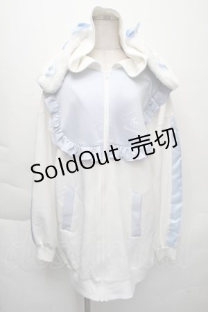 画像: Ank Rouge / シナモロールジャージ  白ｘサックス S-25-11-30-027-CA-TO-HR-ZS