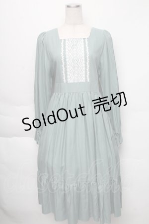 画像: HirokoTokumine / アリアンヌワンピース  グリーン S-25-12-01-032-LO-OP-AS-ZS