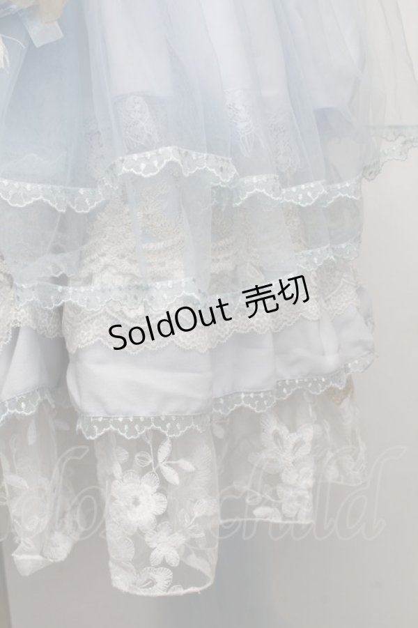 画像5: NINEODES / Spring In The Garden ジャンパースカートセット  サックス S-25-12-01-035-LO-OP-IG-ZT038 (5)