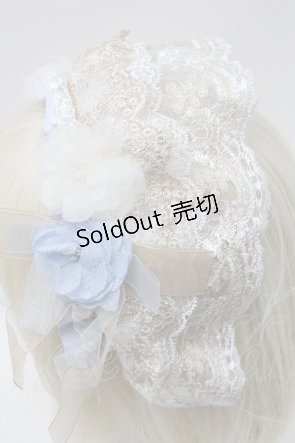 画像9: NINEODES / Spring In The Garden ジャンパースカートセット  サックス S-25-12-01-035-LO-OP-IG-ZT038 (9)