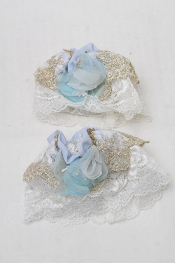 画像12: NINEODES / Spring In The Garden ジャンパースカートセット  サックス S-25-12-01-035-LO-OP-IG-ZT038 (12)