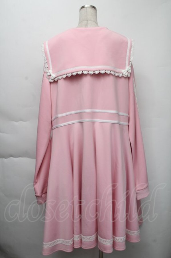 画像2: Favorite / ふんぼさんコラボグッズ オリジナルセーラーロリワンピ風パーカー  ピンク S-25-12-01-037-LO-TO-AS-ZT144 (2)