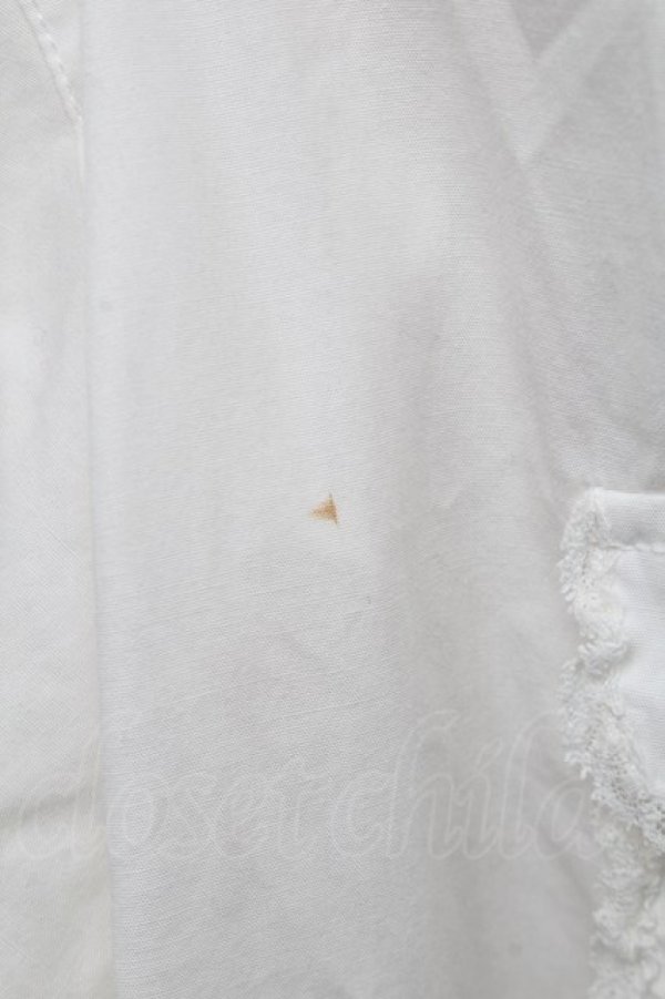 画像4: PINK HOUSE / サイドポケットブラウス  白 S-25-12-01-004-LO-BL-SA-ZT136 (4)