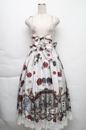 画像: Royal Princess Alice / まくら くらまコラボ/Madhatter’s Tea Partyドレス  白 S-25-12-01-046-LO-OP-HR-ZS