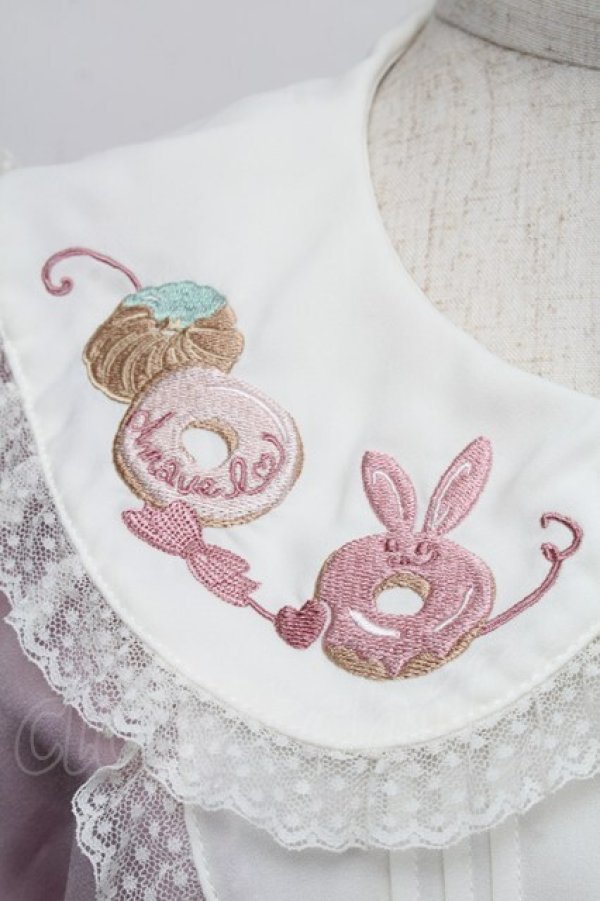 画像4: Amavel / Animal Donutsブラウス  ピンク S-25-12-01-008-CA-BL-AS-ZT032 (4)