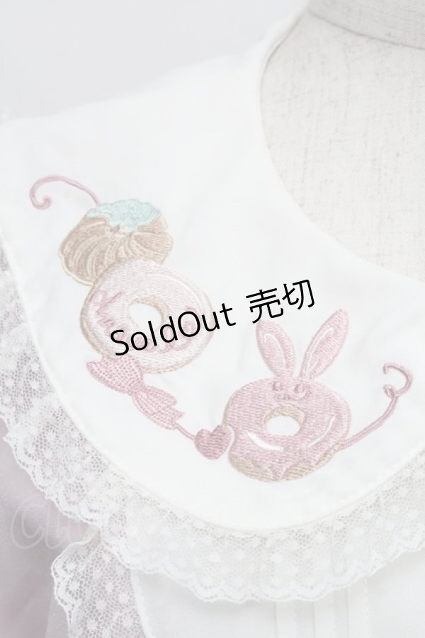 画像4: 【SALE】Amavel / Animal Donutsブラウス  ピンク S-25-12-01-008-CA-BL-AS-ZT032 (4)