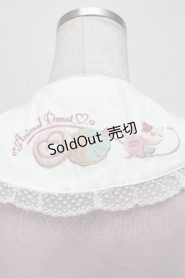 画像6: 【SALE】Amavel / Animal Donutsブラウス  ピンク S-25-12-01-008-CA-BL-AS-ZT032 (6)