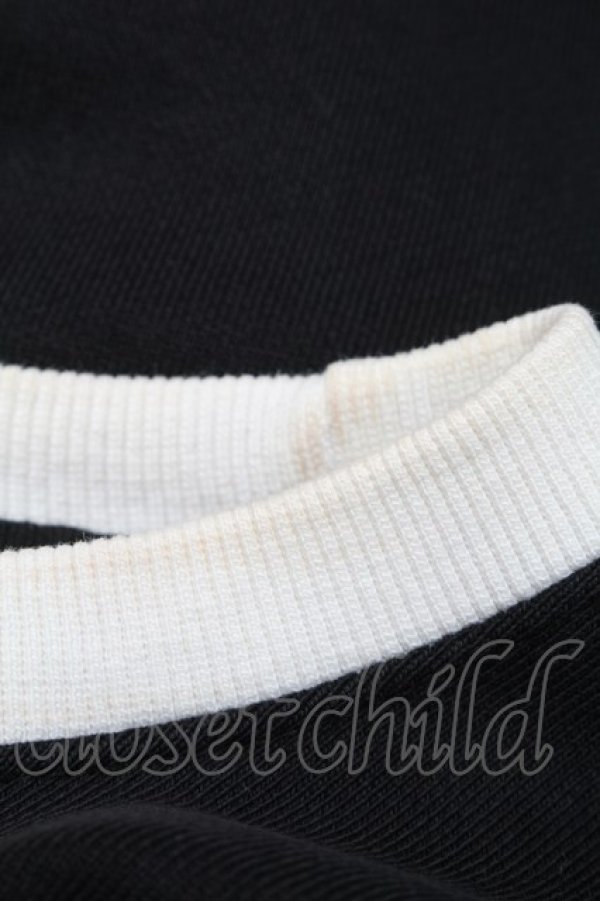 画像6: PUNKその他 / 刺繍トレーナー  黒ｘ白 S-25-12-02-029-PU-TS-HR-ZS (6)