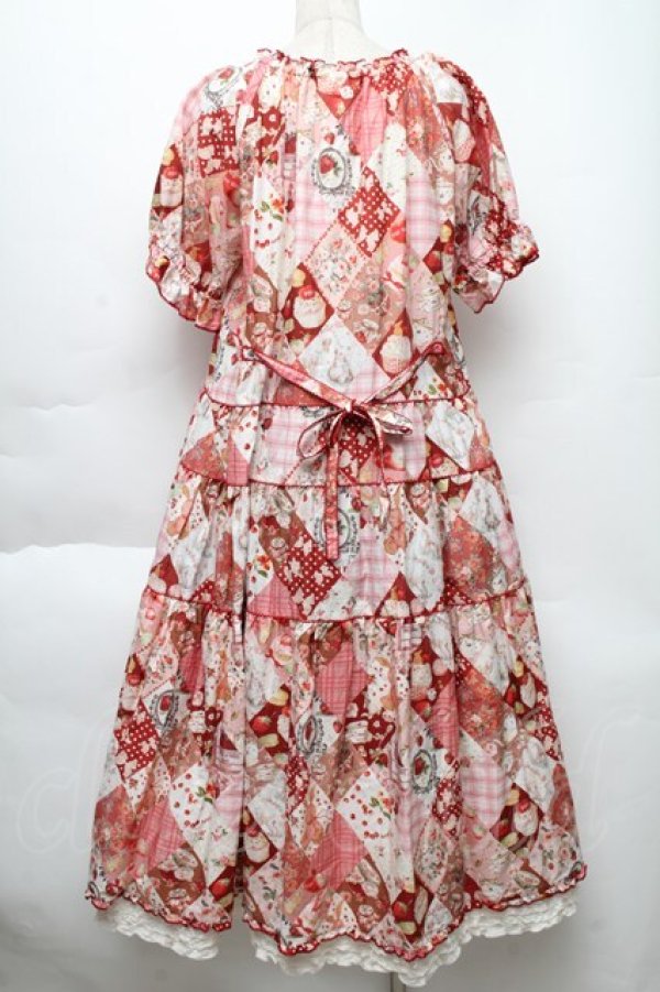 画像2: PINK HOUSE / PH Tea Party ワンピース  ピンク S-25-12-02-031-LO-OP-AS-ZS (2)