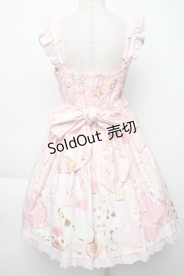 画像2: Angelic Pretty / Wonder Cookieジャンパースカート  ピンク S-25-12-02-032-AP-OP-AS-ZS (2)