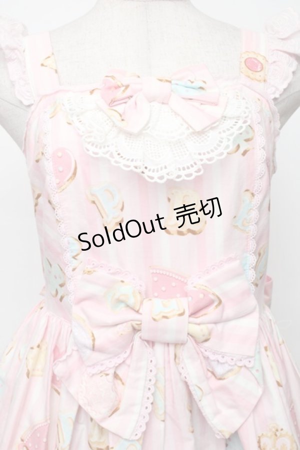 画像3: Angelic Pretty / Wonder Cookieジャンパースカート  ピンク S-25-12-02-032-AP-OP-AS-ZS (3)