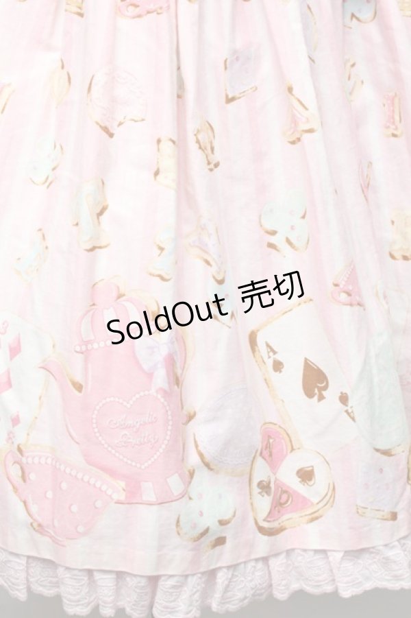 画像7: Angelic Pretty / Wonder Cookieジャンパースカート  ピンク S-25-12-02-032-AP-OP-AS-ZS (7)