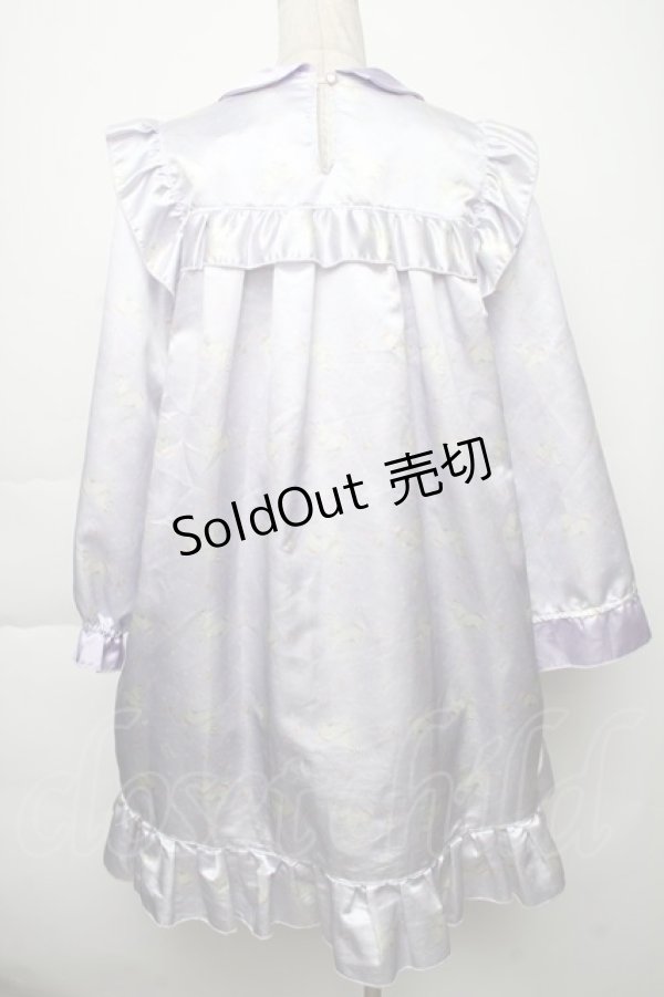 画像2: Nile Perch / ユニコーンptAラインワンピース  ラベンダー S-25-12-02-043-LO-OP-HR-ZS (2)