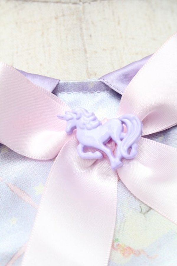 画像3: Nile Perch / ユニコーンptAラインワンピース  ラベンダー S-25-12-02-043-LO-OP-HR-ZS (3)