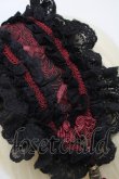 画像4: Ozz oneste / チャイナデザインタッセルヘッドドレス  黒×ボルドー S-25-12-02-005-OO-AC-HR-ZS (4)