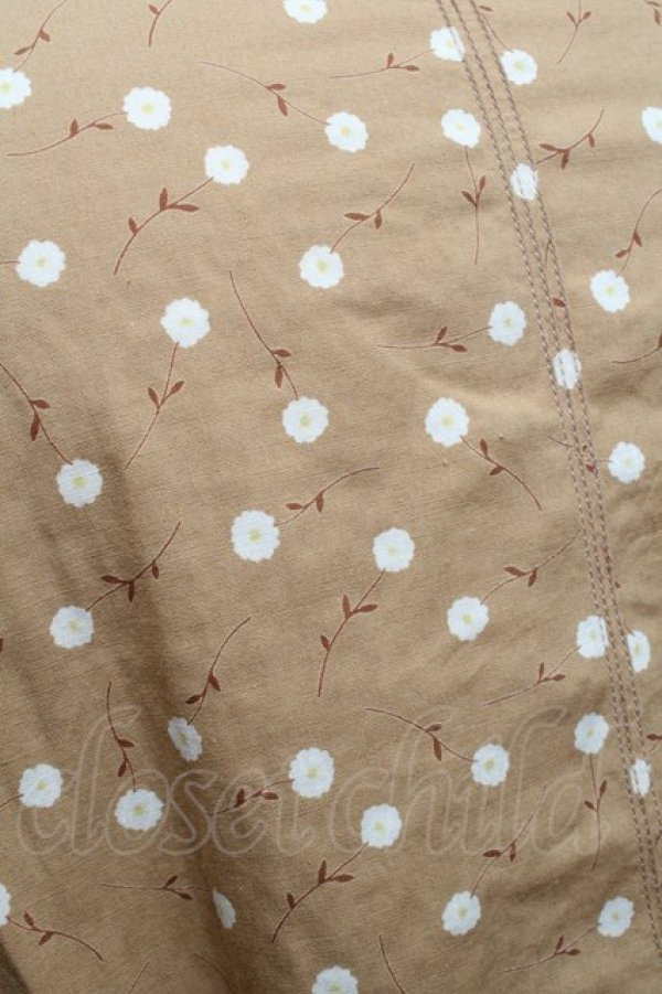 画像3: PINK HOUSE / 花柄ピンタックワンピース  からし S-25-12-02-045-LO-OP-HR-ZS (3)