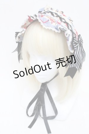 画像: metamorphose / Wonder Card Alice あみあげヘッドドレス  サックス S-25-12-02-006-ME-AC-HR-ZS