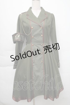 画像: Amavel / Valiant Knight ヘムラインワンピース  カーキ S-25-12-02-047-CA-OP-HR-ZS