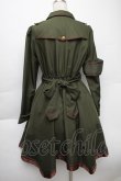画像2: Amavel / Valiant Knight ヘムラインワンピース  カーキ S-25-12-02-047-CA-OP-HR-ZS (2)